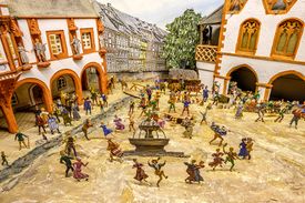 World Heritage Site exhibition "The Historic Town of Goslar" - The bourgeois city of Goslar - Tin Figure Museum