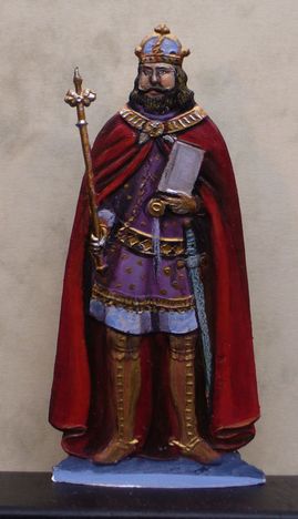 Vitrinenfigur Karl IV.
