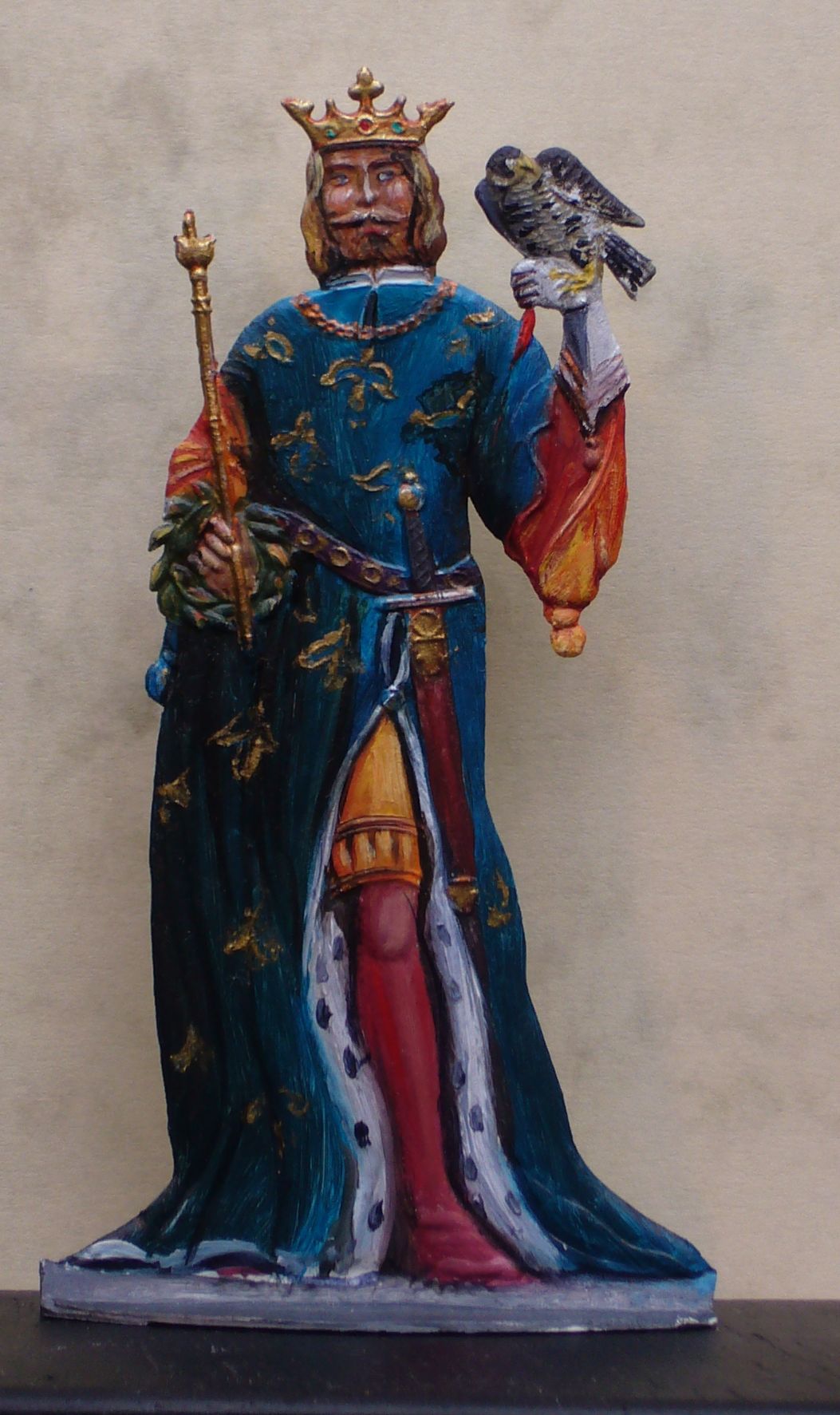 Vitrinenfigur Friedrich II.