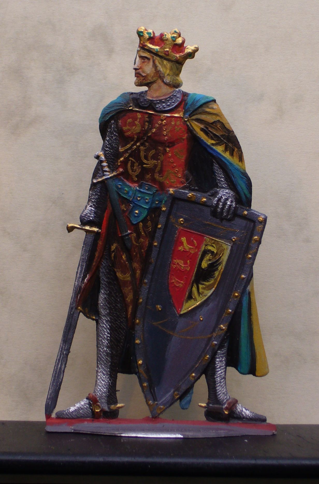 Vitrinenfigur Otto IV.