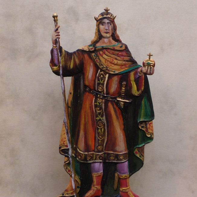 Vitrinenfigur Otto III.