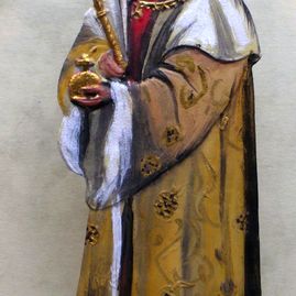 Vitrinenfigur Friedrich III.