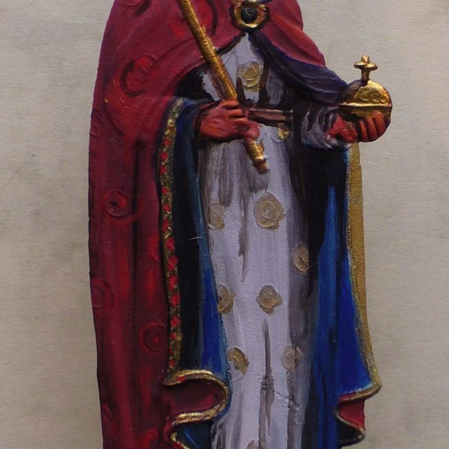 Vitrinenfigur Heinrich VII.
