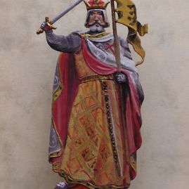 Vitrinenfigur Konrad III.
